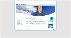 Desktop Screenshot of macorassociates.com