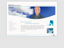 Tablet Screenshot of macorassociates.com